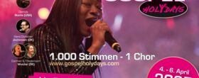 GOSPELHOLYDAYS | 1.000 Stimmen - 1 Chor - SIng mit